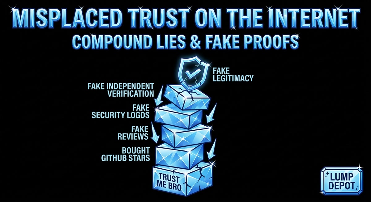 Misplaced Trust on The Internet | LUMP Depot
