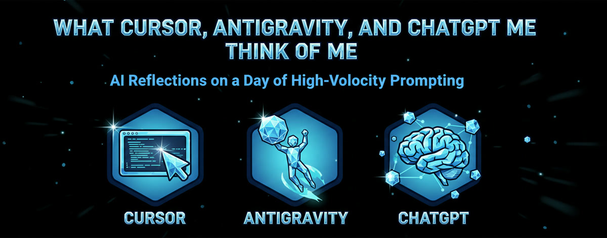 What Cursor, Antigravity, and ChatGPT Think of Me
